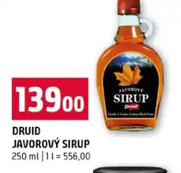 Terno Druid javorový sirup nabídka