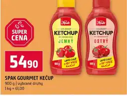 Terno Spak gourmet kečup nabídka