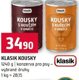 Terno Klasik kousky nabídka