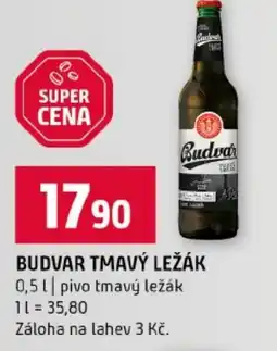Terno Budvar tmavý ležák nabídka