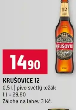 Terno Krušovice 12 nabídka