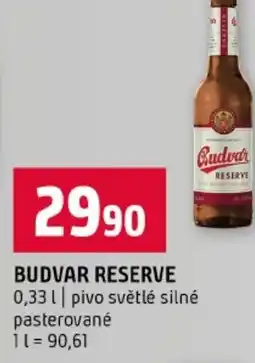 Terno Budvar reserve nabídka