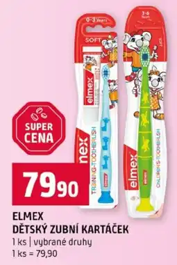 Terno Elmex dětský zubní kartáček nabídka
