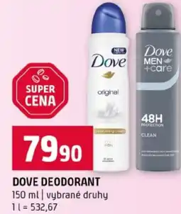 Terno Dove deodorant nabídka