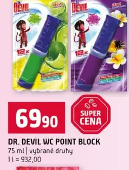 Terno Dr. devil wc point block nabídka