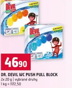 Terno Dr. devil wc push pull block nabídka