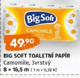 Terno Big soft toaletní papír nabídka