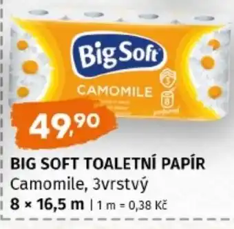 Terno Big soft toaletní papír nabídka