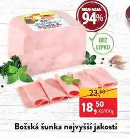 MP Krásno Božská šunka nejvyšší jakosti nabídka