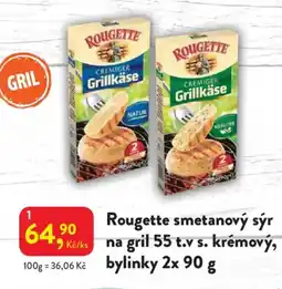 MP Krásno Rougette smetanový sýr na gril 55 t.v s. krémový, bylinky nabídka