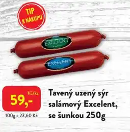 MP Krásno Tavený uzený sýr salámový Excelent, se šunkou nabídka
