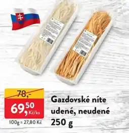 MP Krásno Gazdovské níte udené, neudené nabídka