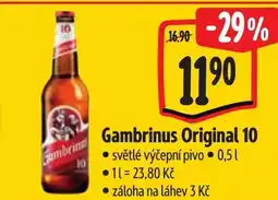 Albert Gambrinus Original 10 nabídka
