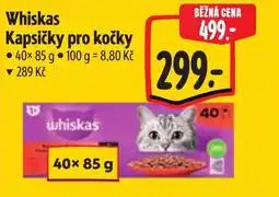 Albert Whiskas Kapsičky pro kočky nabídka