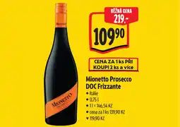 Albert Mionetto Prosecco DOC Frizzante nabídka