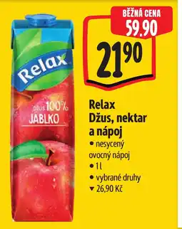 Albert Relax Džus, nektar a nápoj nabídka