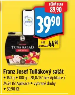 Albert Franz Josef Tuňákový salát nabídka