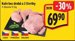 Albert Kuře bez drobů a 2 čtvrtky nabídka
