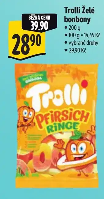 Albert Trolli Želé bonbony nabídka