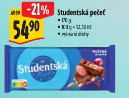 Albert Studentská pečeť nabídka