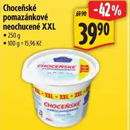 Albert Choceňské pomazánkové neochucené XXL nabídka