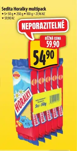 Albert Sedita Horalky multipack nabídka