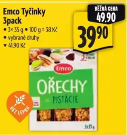 Albert Emco Tyčinky 3pack nabídka