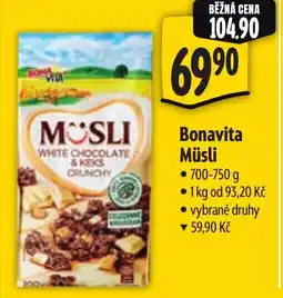 Albert Bonavita Müsli nabídka