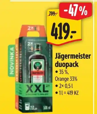 Albert Jägermeister duopack nabídka