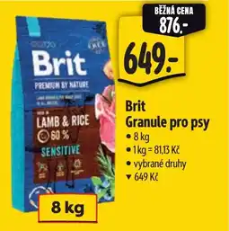 Albert Brit Granule pro psy nabídka