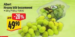 Albert Albert Hrozny bílé bezsemenné nabídka