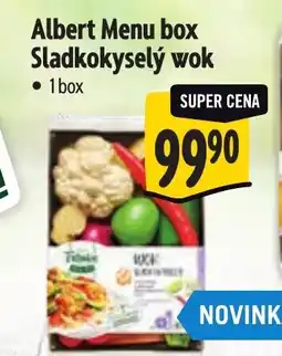 Albert Albert Menu box Sladkokyselý wok nabídka