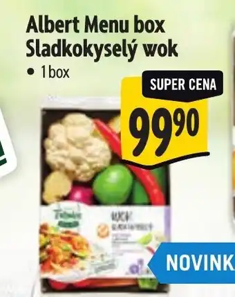 Albert Albert Menu box Sladkokyselý wok nabídka