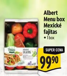 Albert Albert Menu box Mexické fajitas nabídka