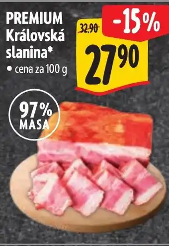 Albert Premium Královská slanina nabídka