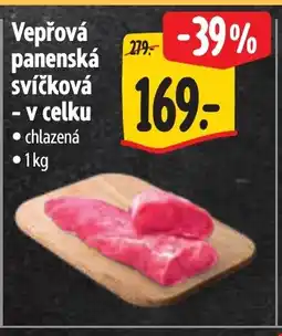 Albert Vepřová panenská svíčková - v celku nabídka