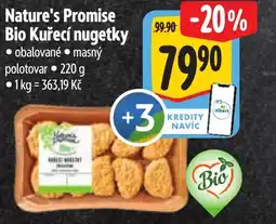 Albert Nature's Promise Bio Kuřecí nugetky nabídka