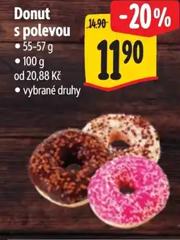 Albert Donut s polevou nabídka