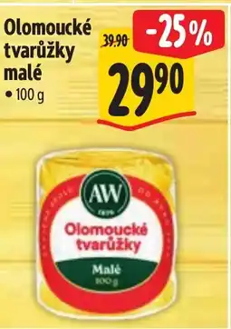 Albert Olomoucké tvarůžky malé nabídka