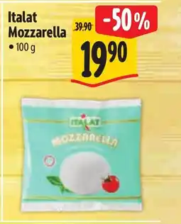 Albert Italat Mozzarella nabídka
