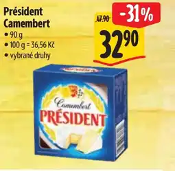 Albert Président Camembert nabídka