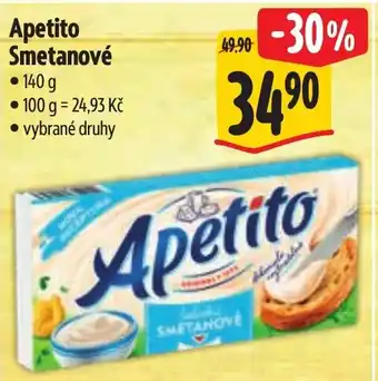 Albert Apetito Smetanové nabídka