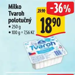 Albert Milko Tvaroh polotučný nabídka