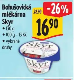 Albert Bohušovická mlékárna Skyr nabídka