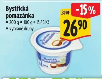 Albert Bystřická pomazánka nabídka
