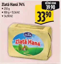 Albert Zlatá Haná 74% nabídka