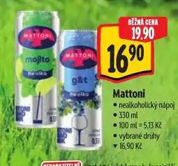 Albert Mattoni nabídka
