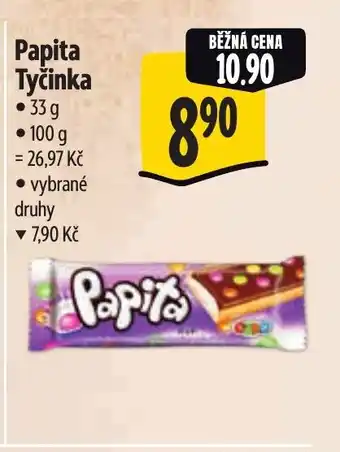 Albert Papita Tyčinka nabídka