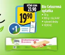 Albert Bio Celozrnná oplatka nabídka