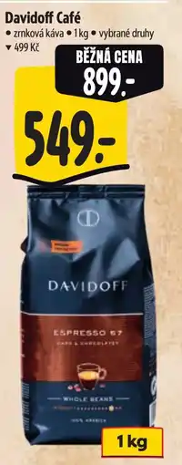 Albert Davidoff Café nabídka